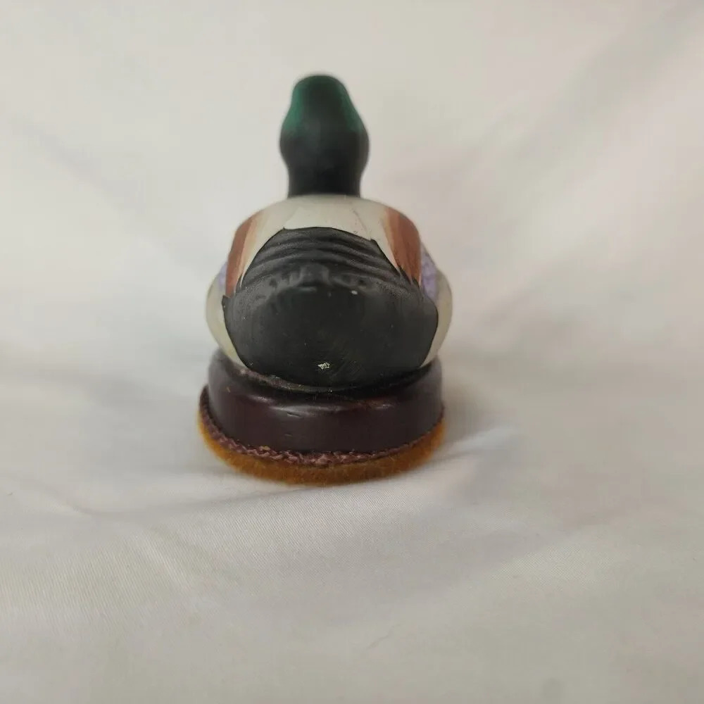 Handcrafted Duck Figurine - Multicolor - Picture 7 of 8
